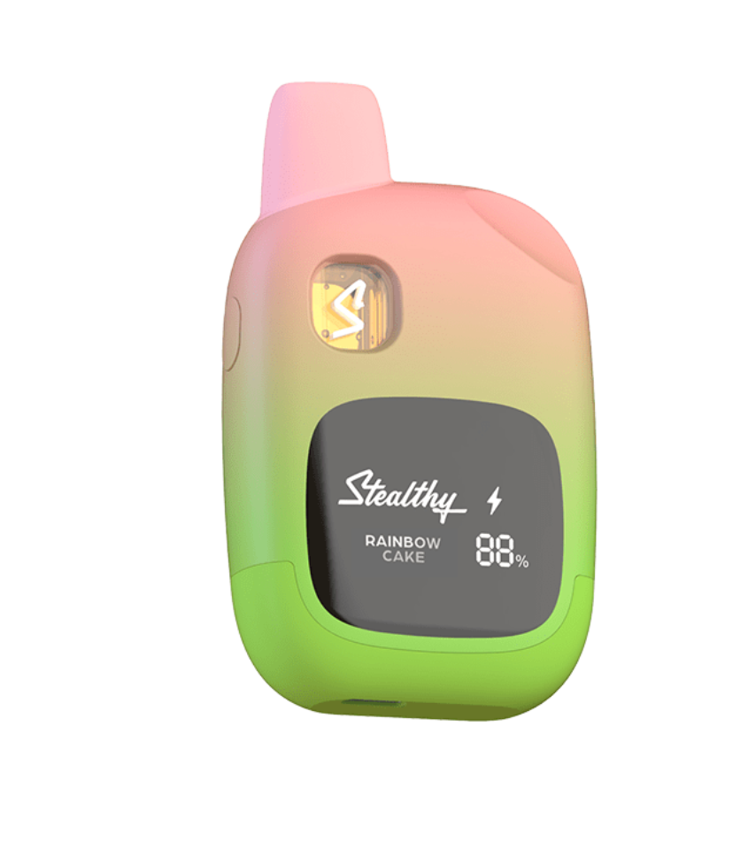 STEALTHY DISPOSABLE RAINBOW CAKE STEALTHY DISPOSABLE RAINBOW CAKE